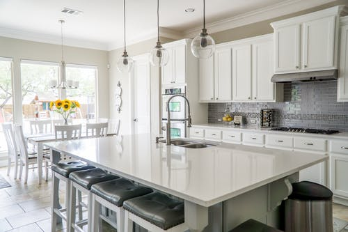 An aesthetically appealing kitchen