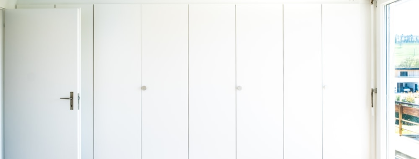 A hinged wardrobe designed by an interior manufacturer in Perivale